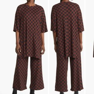 Dressed in Lala, New with tags, size medium pants and top ribbed set